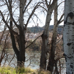 Senderismo en Asc, en la Ribera de Ebro