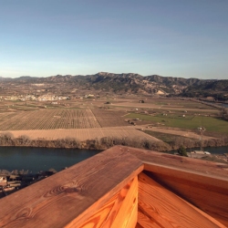 Senderismo en Asc, en la Ribera de Ebro