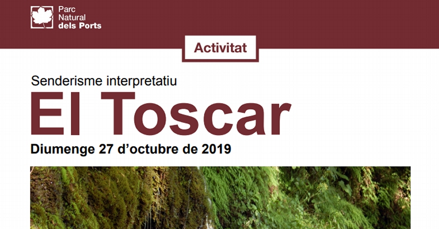 Senderisme interpretatiu: El Toscar