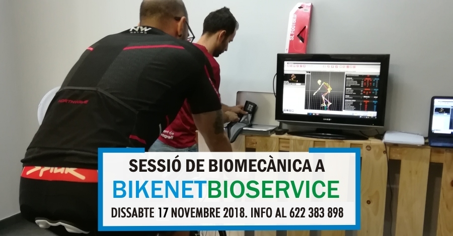 Sessi de Biomecnica a BikenetBioservice