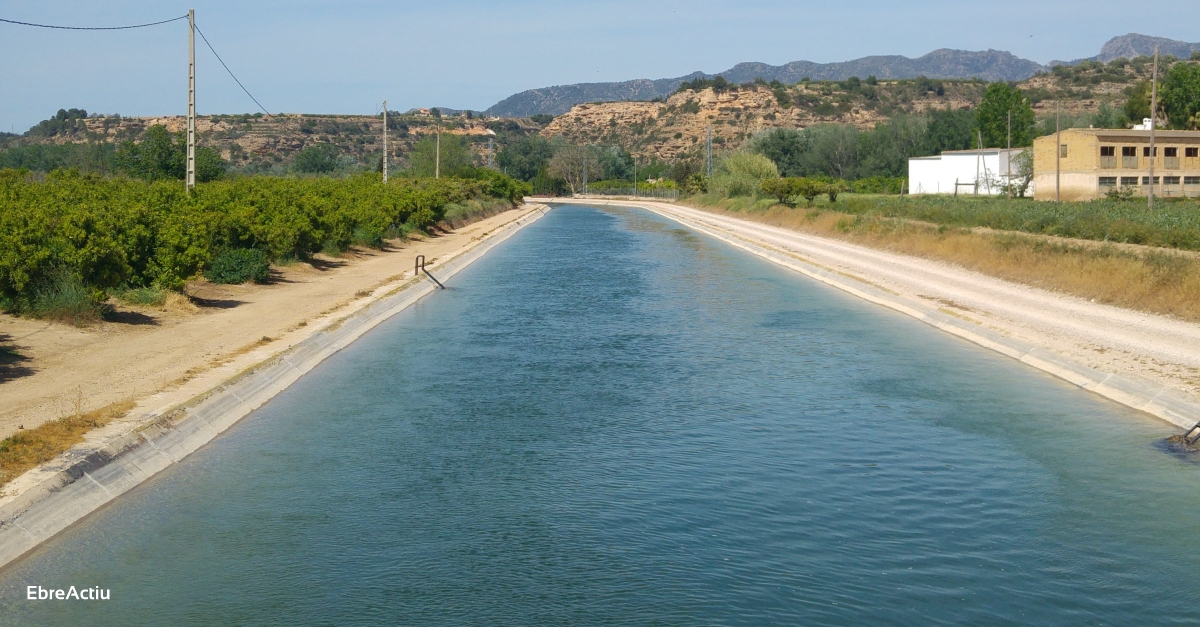 El proper dilluns se soltar l’aigua al Canal d’Alimentaci, al tram Xerta fins a Amposta | EbreActiu.cat, revista digital d’oci actiu | Terres de l’Ebre ...