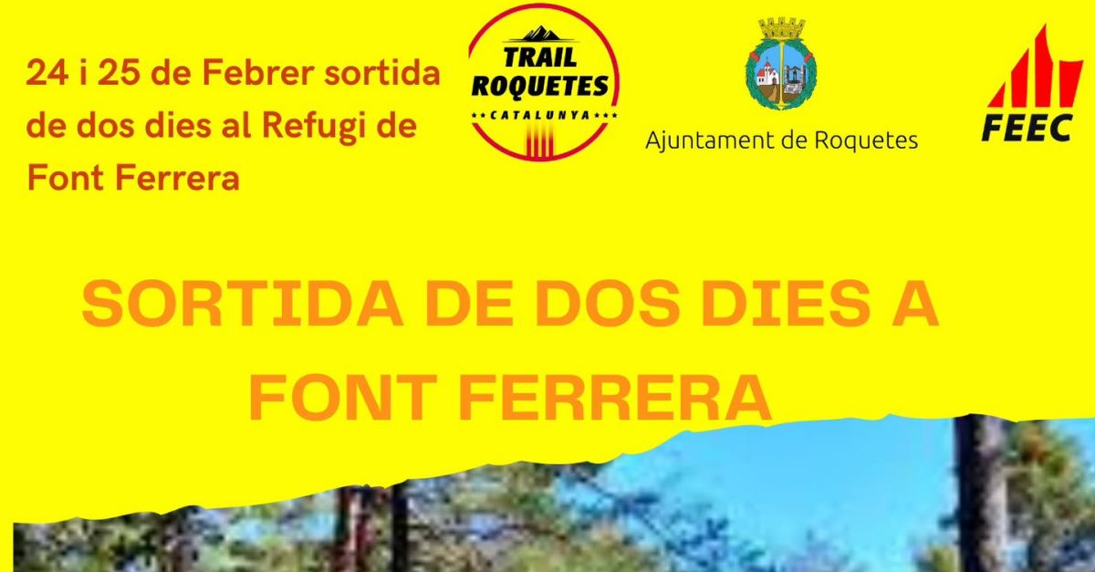 Salida de dos das a Font Ferrera