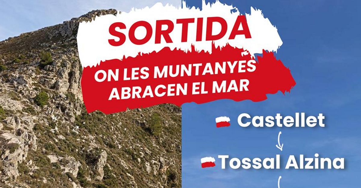 Sortida on les muntanyes abracen el mar