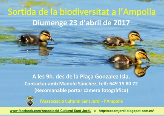 Sortida de la biodiversitat a lAmpolla