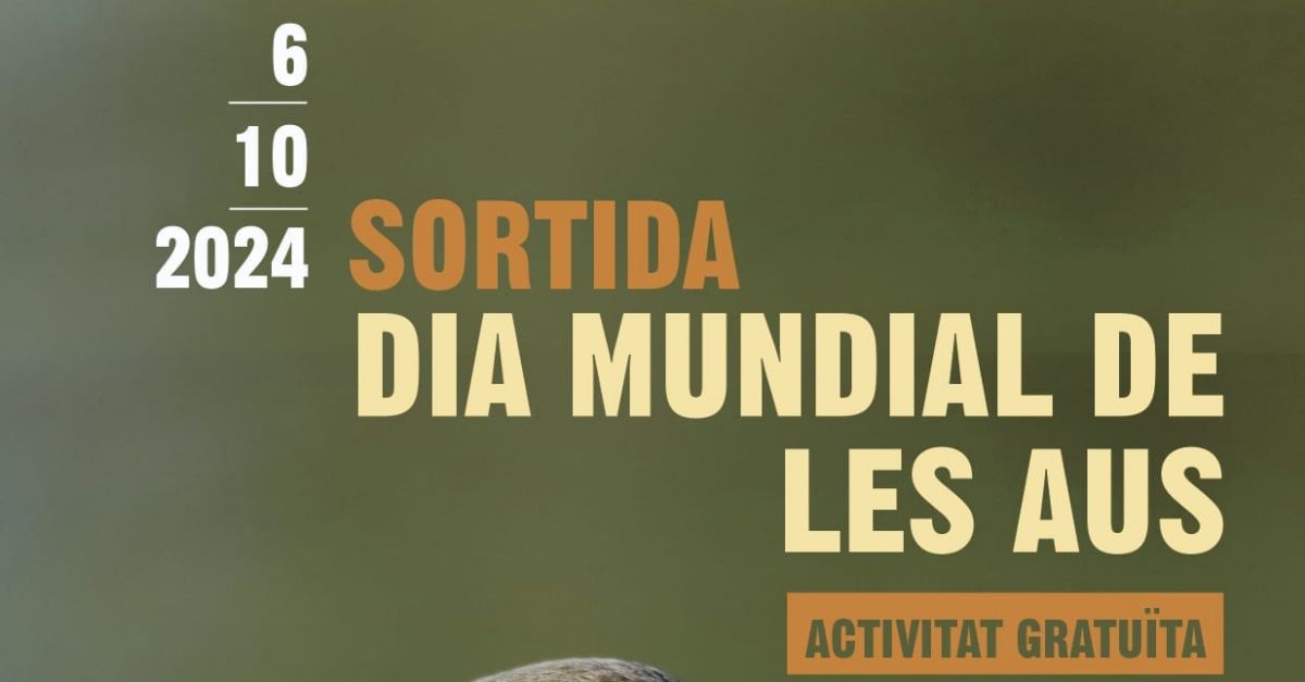 Sortida pel Dia Mundial de les Aus