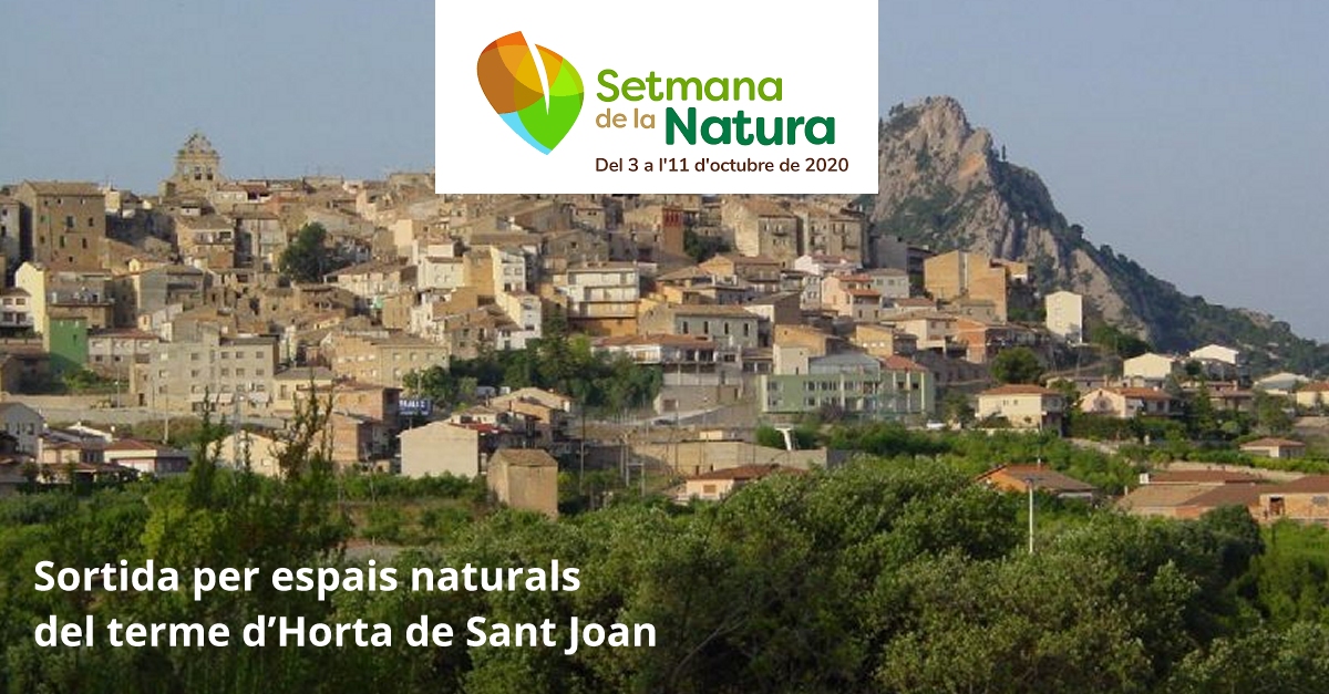 Setmana de la Natura 2020: Sortida per espais naturals del terme dHorta de Sant Joan