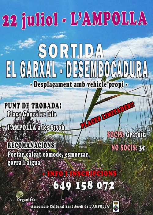 Sortida El Garxal  Desembocadura