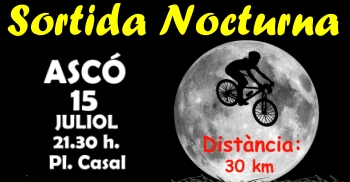 Sortida nocturna amb bicicleta