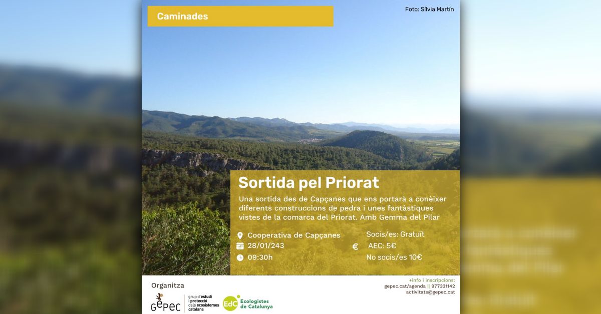 Sortida pel Priorat