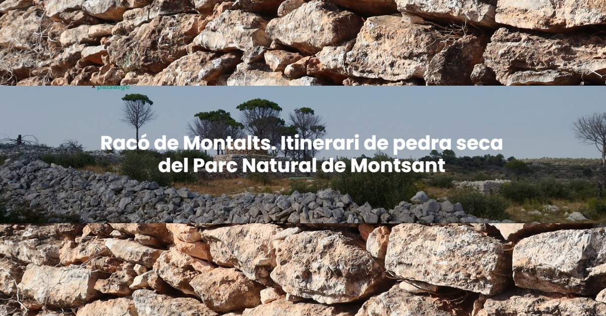 Itinerario de interpretacin de la piedra seca del Parque Natural de Montsant