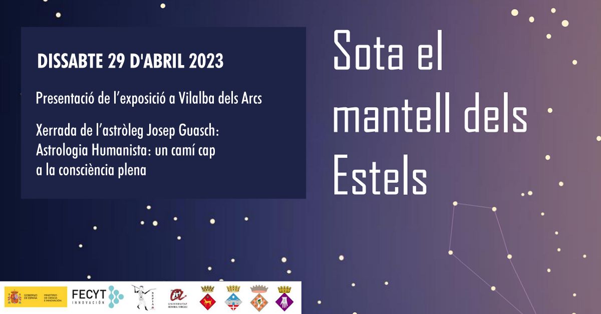 Presentacin de la exposici Sota el mantell dels Estels y charla Vilalba dels Arcs