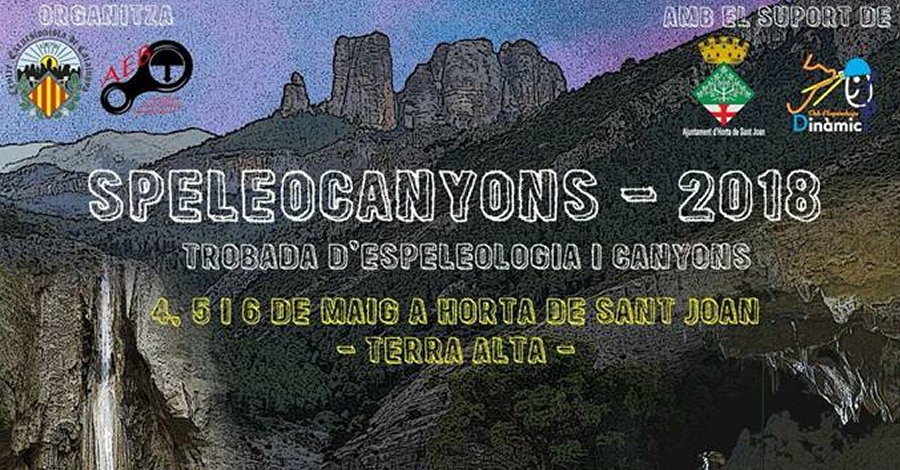 Speolocanyons 2018. Encuentro de espeologa y caones