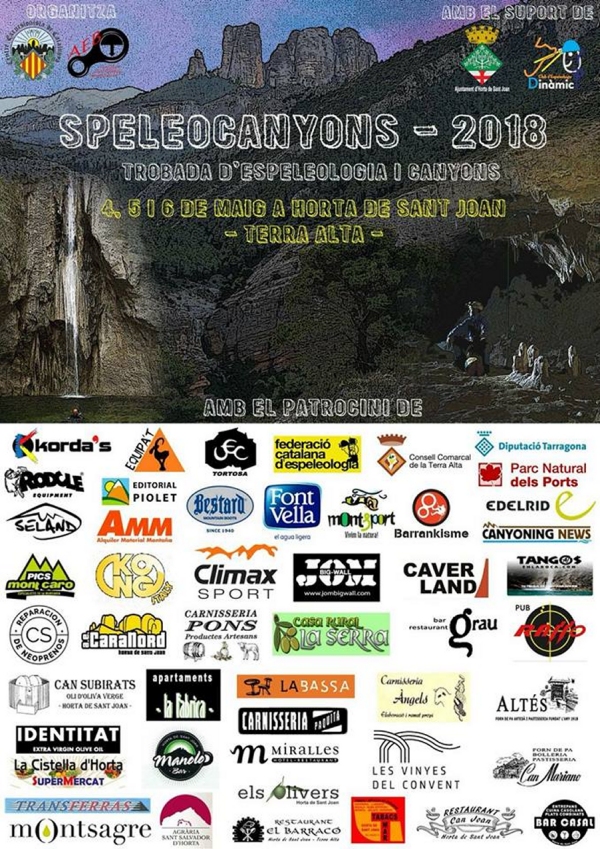 Speolocanyons 2018. Trobada despeologia i canyons