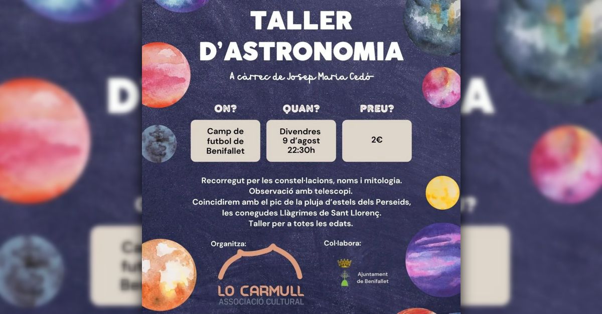 Taller dastronomia