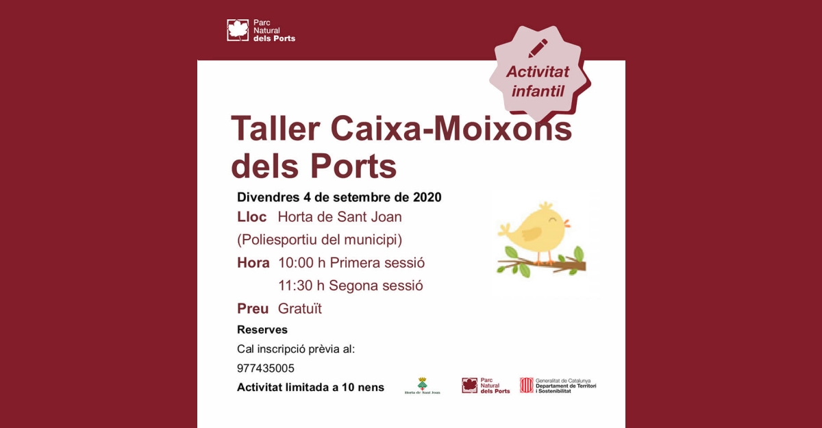 Taller caixa-moixons dels Ports