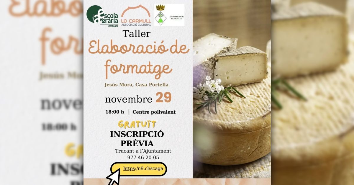 Taller Elaboraci de formatge