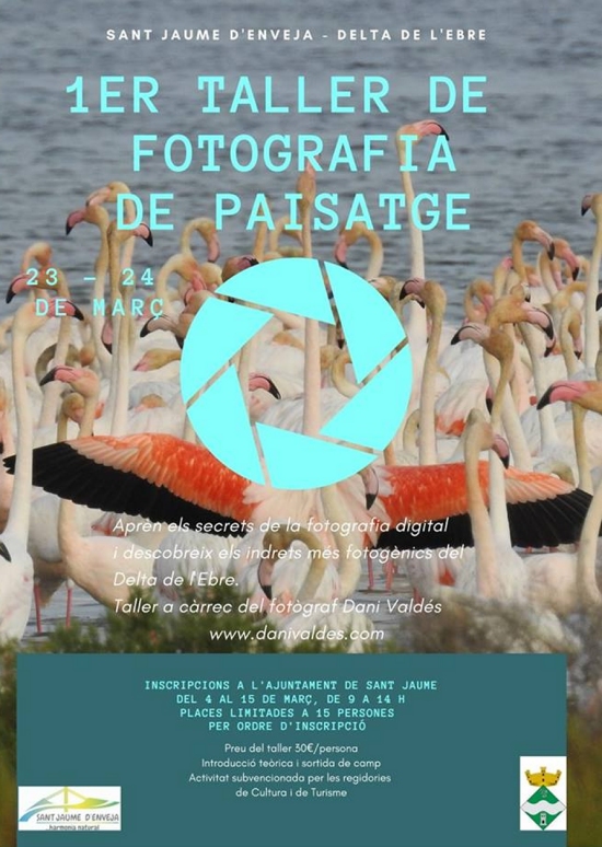 Inscripcions al 1r Taller de Fotografia de Paisatge