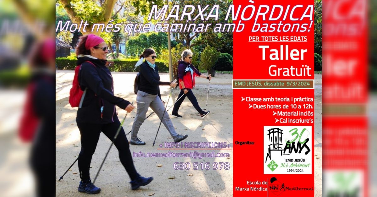 Taller gratut de marxa nrdica