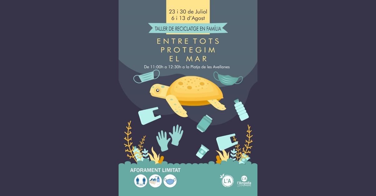 Taller de reciclaje en familia: Entre todos protejamos el mar