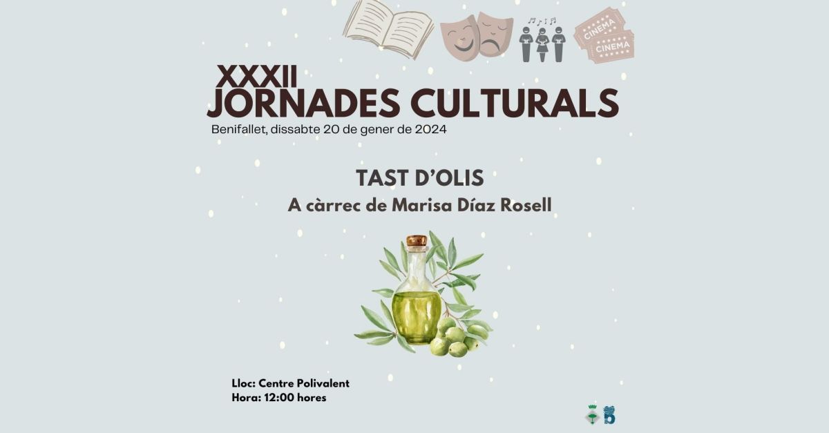 XXXII Jornades Culturals de Benifallet: Tast dolis