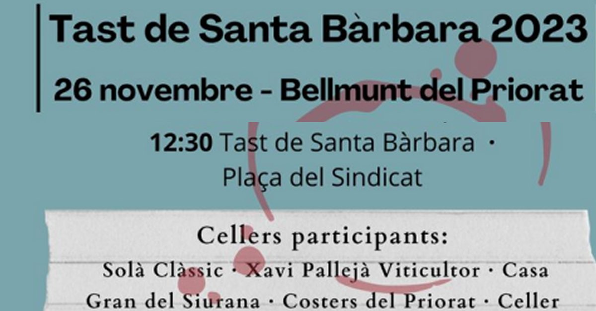 Tast de Santa Brbara