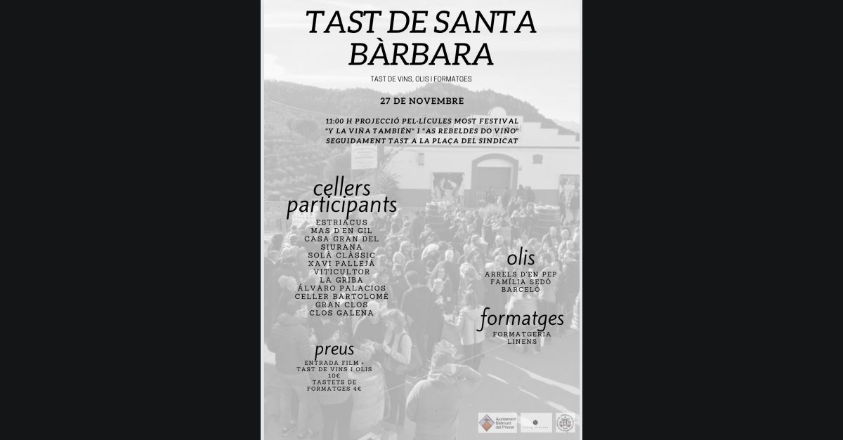 Tast de Santa Brbara a Bellmunt del Priorat