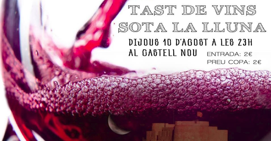 Tast de vins sota la lluna 