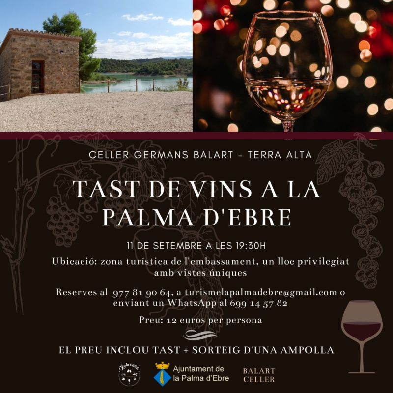 Tast de vins a la Palma dEbre