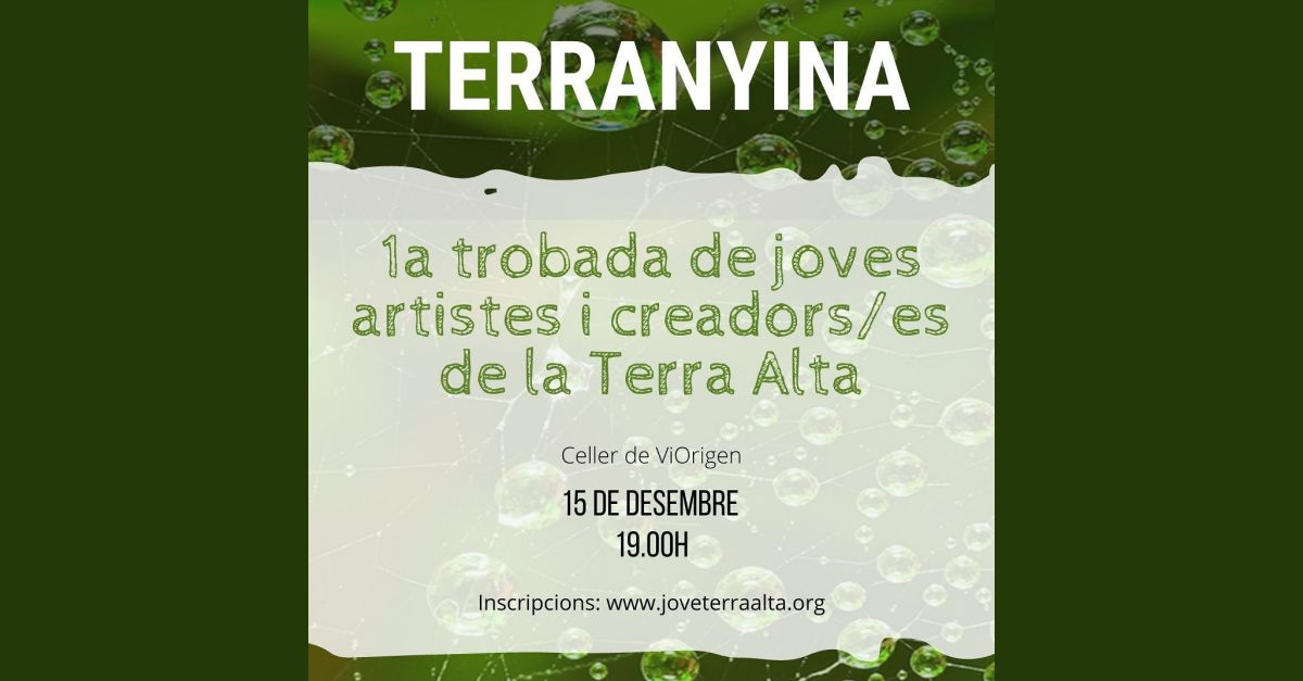 Terranyina. 1a Trobada de joves artistes i creadors/es de la Terra Alta