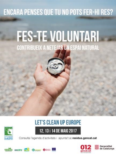 Les Terres de l’Ebre se sumen al ’Let’s Clean Up Europe!’ amb 8 accions de neteja d’espais naturals   | EbreActiu.cat, revista digital d’oci actiu | Terres de l’Ebre ...