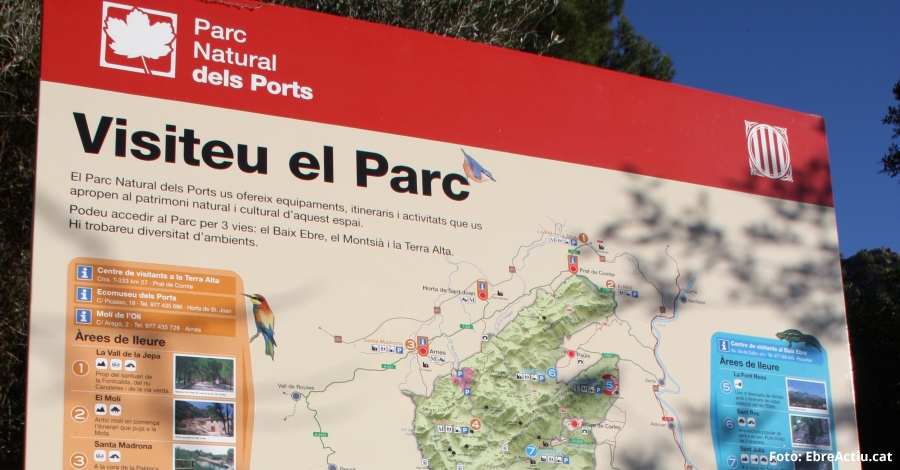 La Generalitat licita la millora de la senyalitzaci als parcs naturals del Delta de l’Ebre i dels Ports | EbreActiu.cat, revista digital d’oci actiu | Terres de l’Ebre ...