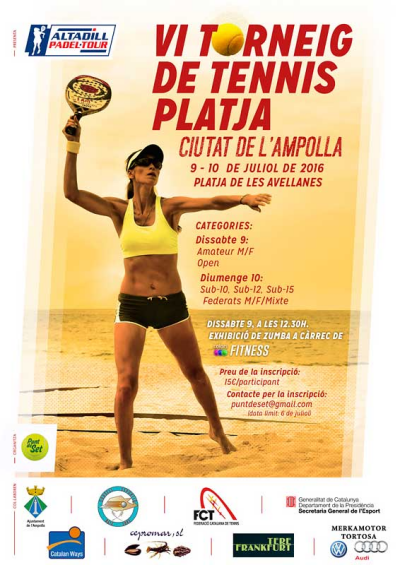 VI Torneig de tennis platja Ciutat de lAmpolla