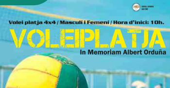 XII Torneig 2x2 de volei platja popular 