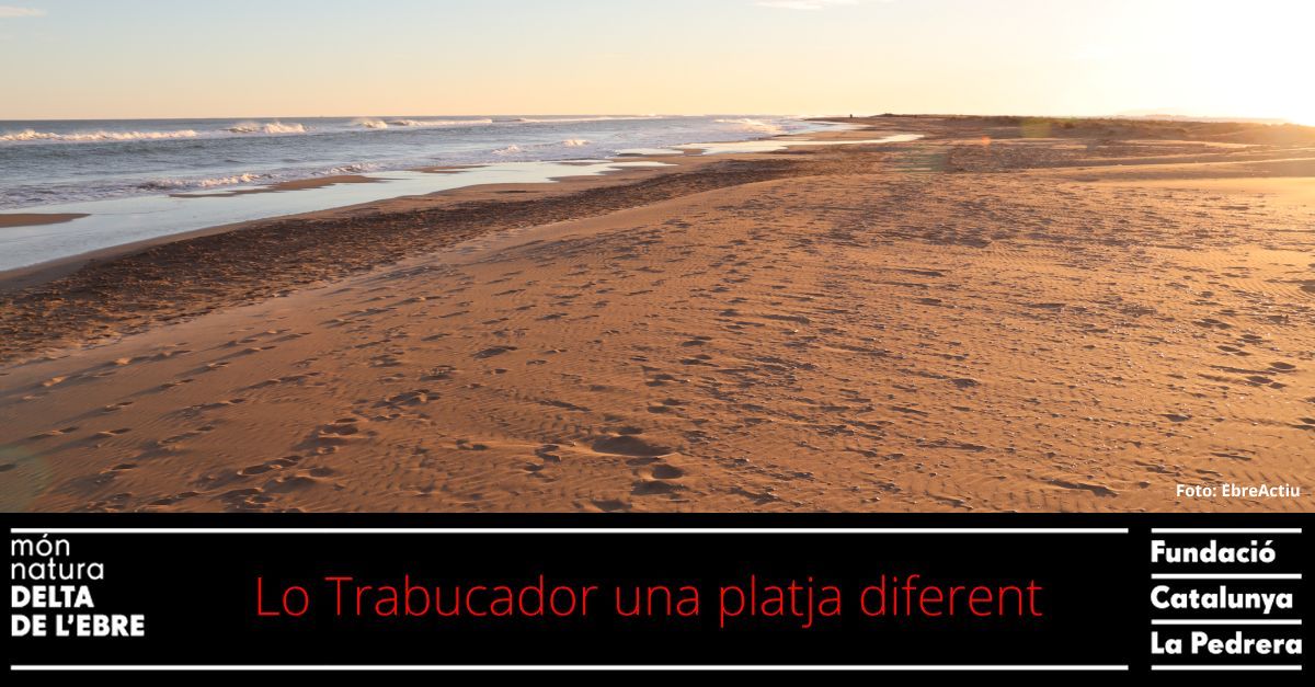 Salida: El Trabucador, una playa diferente