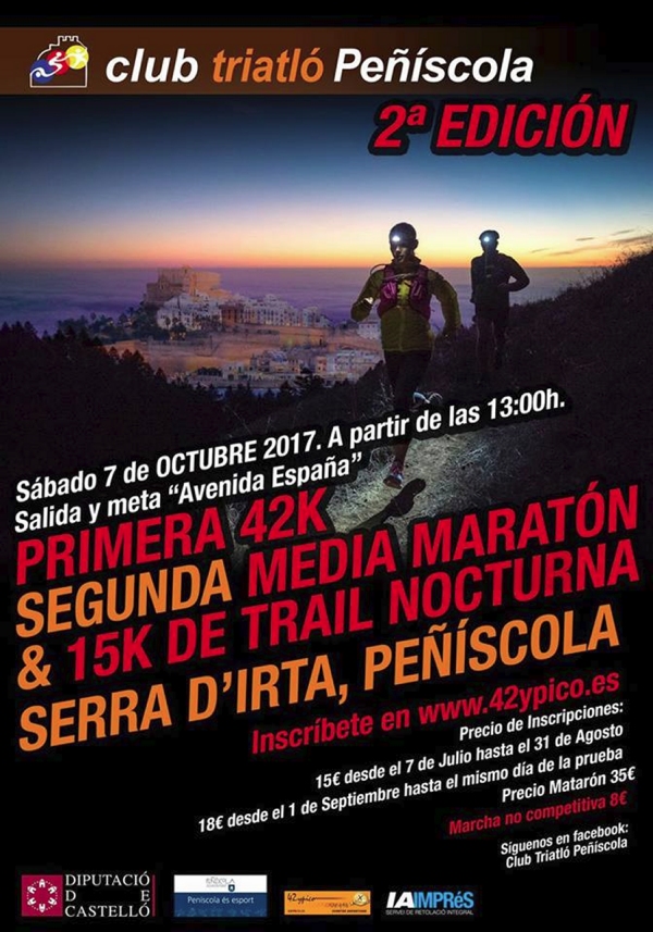 II Mitja Marat & 15K de Trail Nocturn i I Marat 42K Serra dIrta