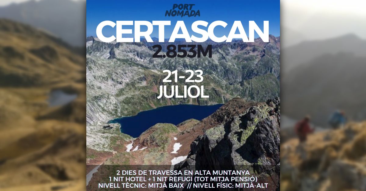 CERTASCAN: 2 dies de travessa en alta muntanya