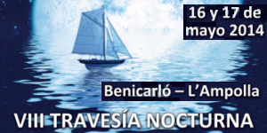 IX Travesia nocturna Benicarl-LAmpolla. Trofeu solidari Metromar