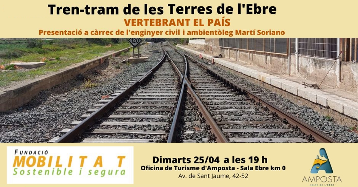 Presentaci de Tren-tram de les Terres de lEbre