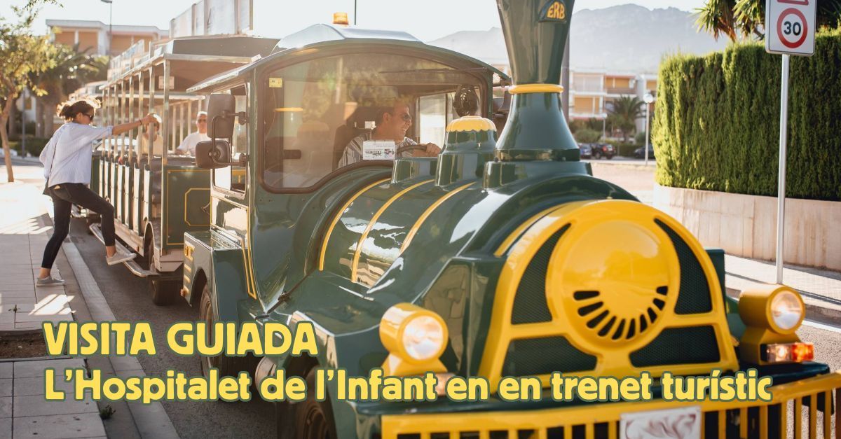 Visita guiada  LHospitalet de lInfant en tren turstico