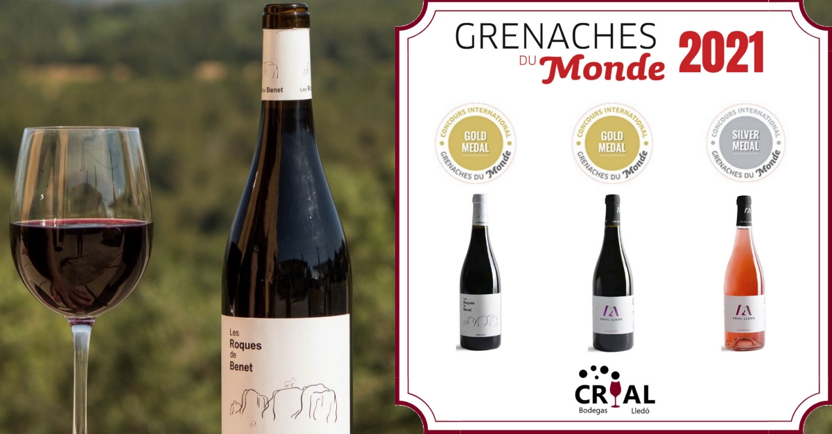 Tres vins de Bodegas Crial, premiats al Grenaches du Monde 2021 | EbreActiu.cat, revista digital d’oci actiu | Terres de l’Ebre ...