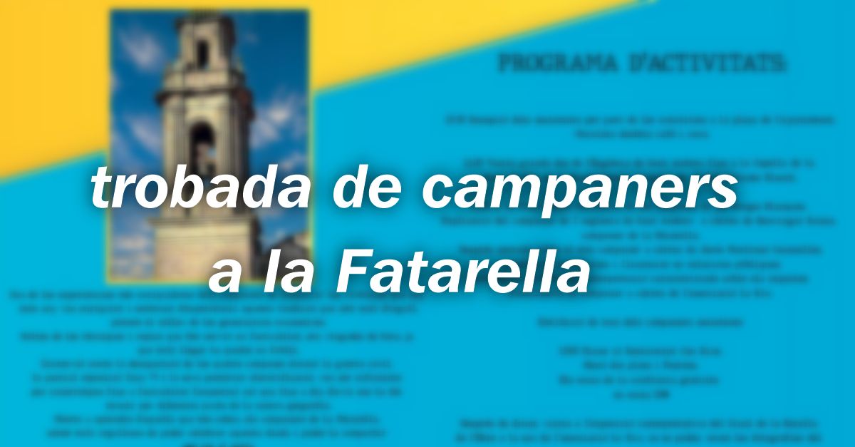 Encuentro de campaneros en la Fatarella