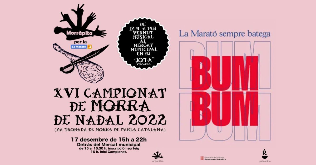 XVI Campionat de Morra de Nadal 2022 