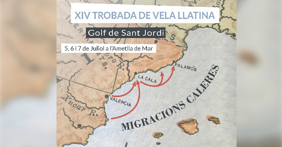 XIV Trobada de Vela Llatina Golf de Sant Jordi