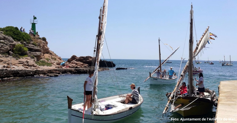 Les barques de vela llatina tornen al port natural de l’Estany | EbreActiu.cat, revista digital d’oci actiu | Terres de l’Ebre ...