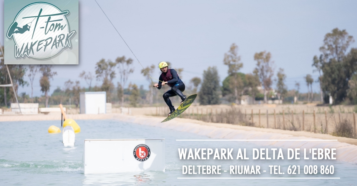 Wake al Delta de lEbre: TTOM WAKEPARK