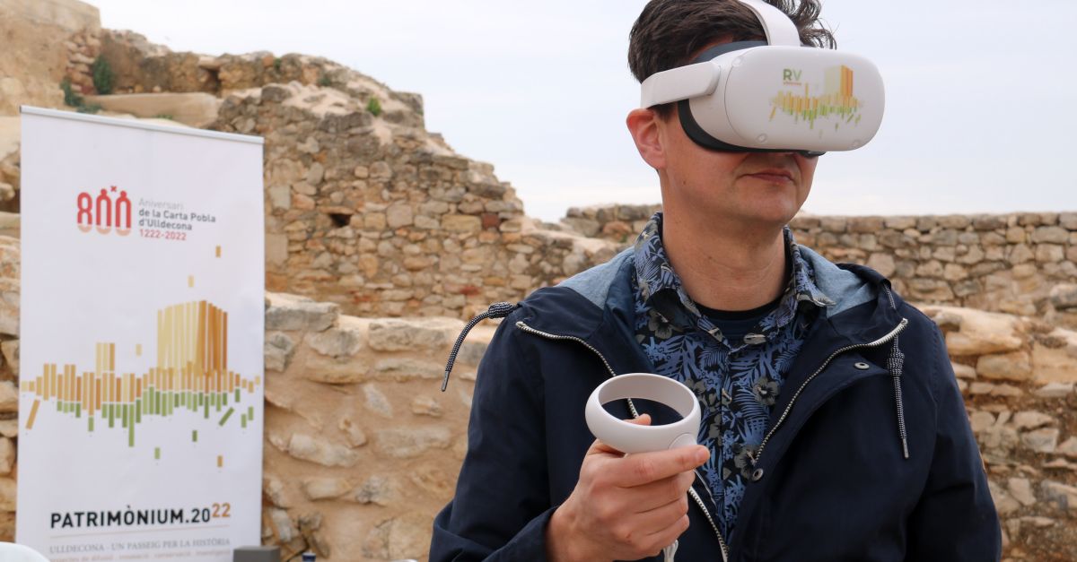 Ulldecona estrena una experincia immersiva de realitat virtual per descobrir la histria del Castell | EbreActiu.cat, revista digital d’oci actiu | Terres de l’Ebre ...