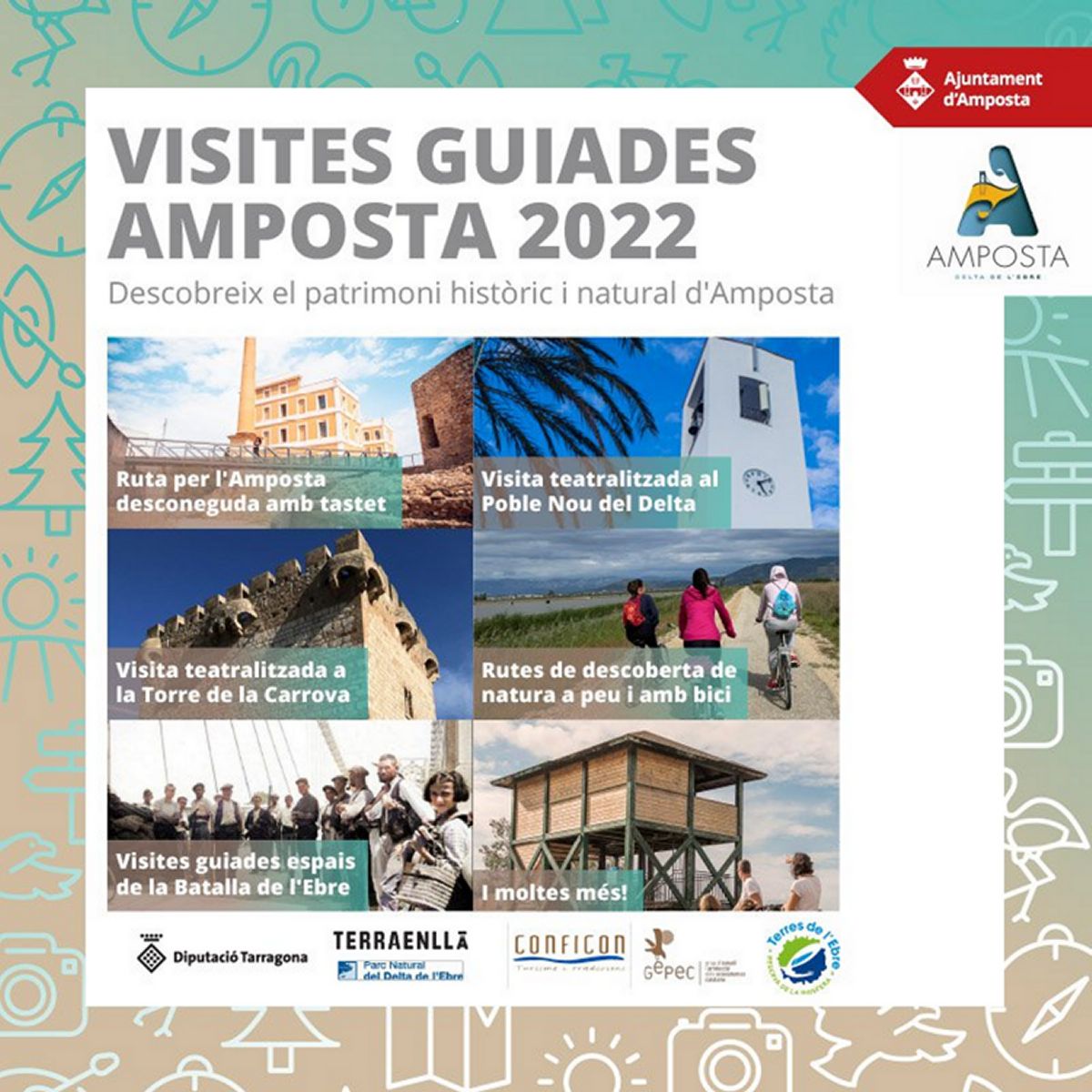 Una cinquantena de visites guiades per descobrir Amposta | EbreActiu.cat, revista digital d’oci actiu | Terres de l’Ebre ...