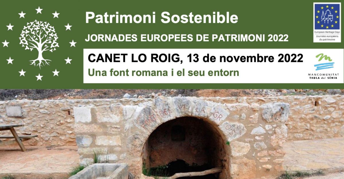 JEP2022 - Visita a la fuente romana del Vilagrs de Canet lo Roig