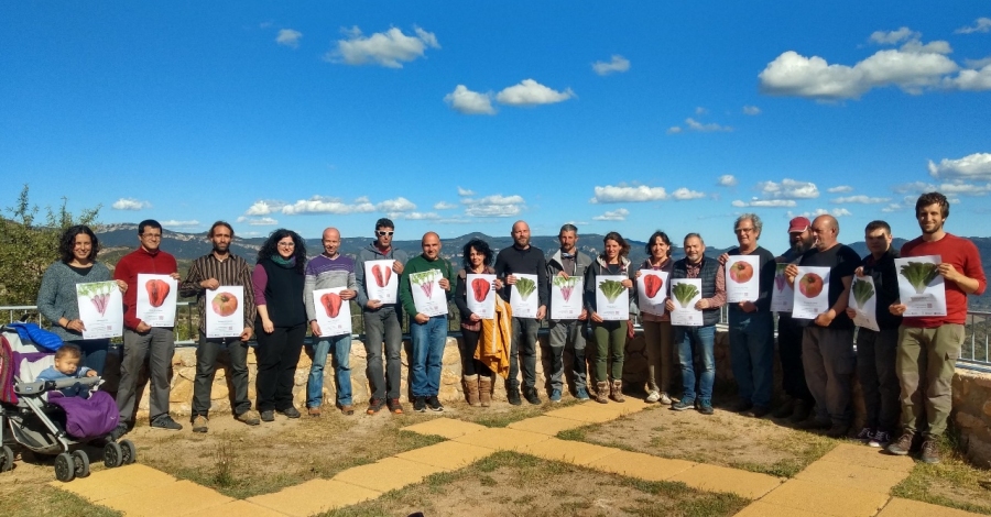 Un grup de persones voluntries recupera varietats d’horta tradicionals del Parc Natural de Montsant | EbreActiu.cat, revista digital d’oci actiu | Terres de l’Ebre ...