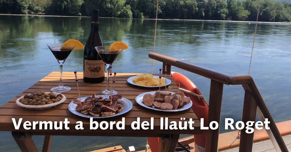 Vermut a bordo del laud Lo Roget